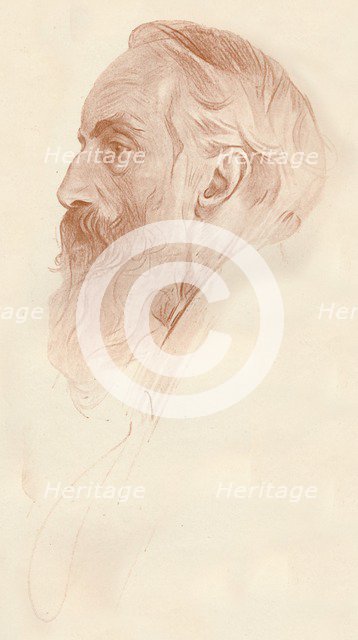 'Profile Study', c1921. Artist: Philip A de Laszlo.