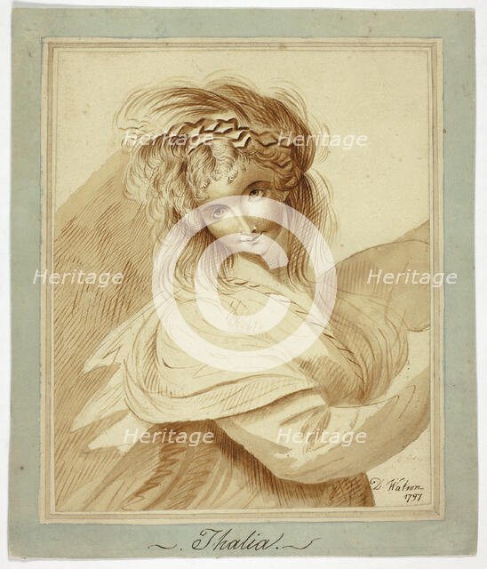 Thalia, c.1797. Creator: D. Watson.