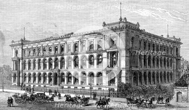 The Agricultural Museum, Berlin, where the International Fisheries Exhibition is held, 1880. Creator: Unknown.