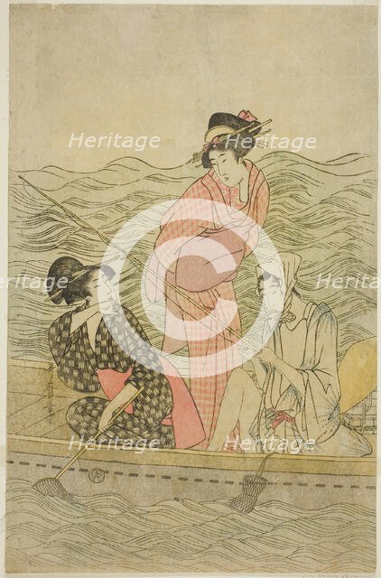 Fishing Excursion, Japan, c. 1799. Creator: Kitagawa Utamaro.