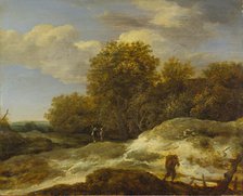 Landscape with Sandy Path, c1655. Creator: Willem Gras.