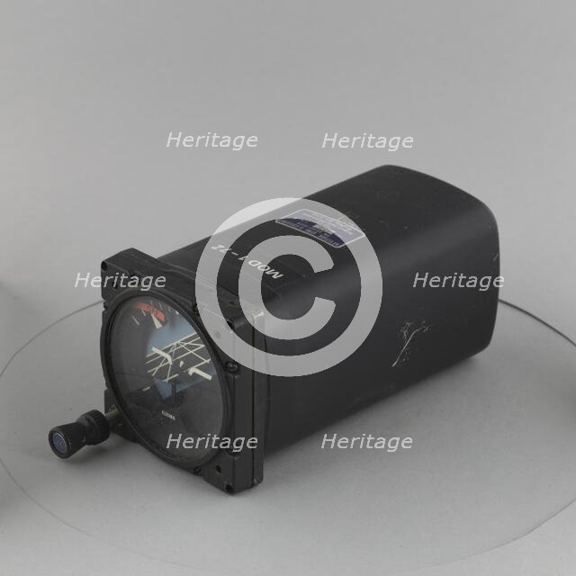 Indicator, Artificial Horizon, Model 1-7z, 1970s. Creator: Unknown.