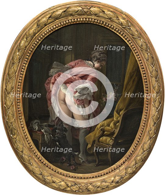 The Indiscreet Eye, 1742. Artist: Boucher, François (1703-1770)