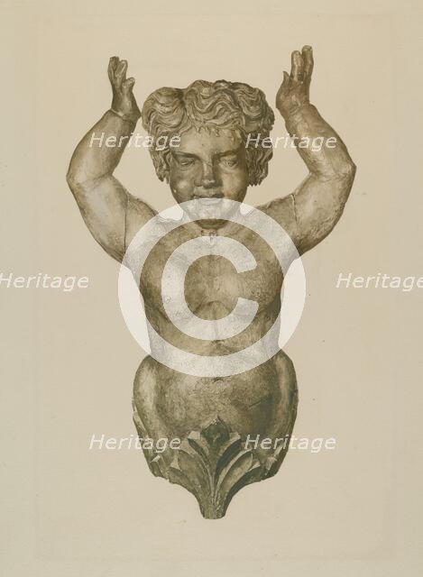 Ship's Figurehead, c. 1941. Creator: Alice Cosgrove.