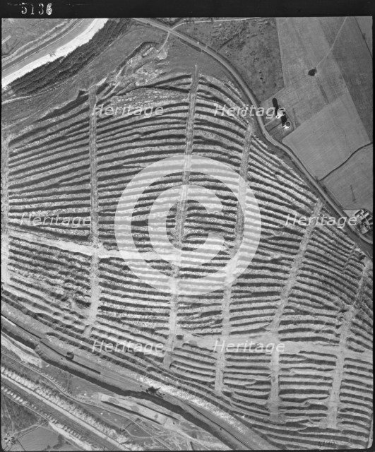 Ironstone workings, Corby, Northamptonshire, 1948. Artist: RAF photographer.