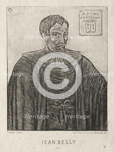 Jean Besly, 1861. Creator: Charles Meryon (French, 1821-1868).