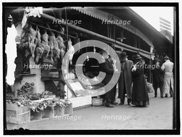 Chaconas Co. Market, P.K., between 1910 and 1921. Creator: Harris & Ewing.