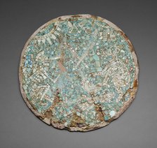 Mosaic Disk with a Mythological and Historical Scene, 1400/1500. Creator: Unknown.