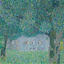 Farmhouse in Buchberg (Upper Austrian farmhouse), 1911. Creator: Gustav Klimt.