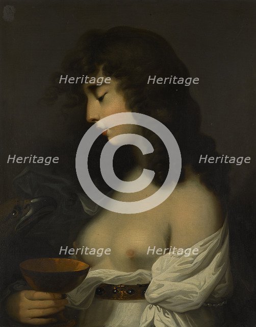 Portrait of Miss Mortimer as Hebe, .