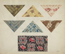 Patchwork Quilt, c. 1938. Creator: A. Zimet.