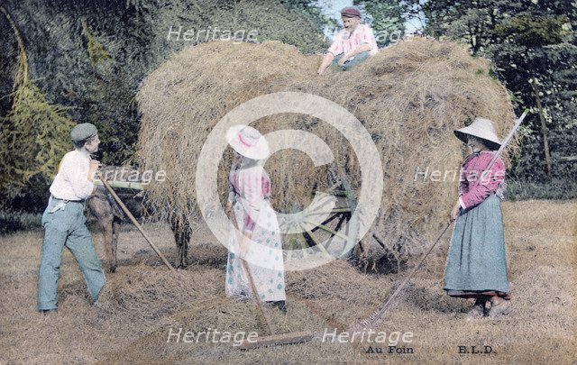 'With the Hay', c1900. Artist: Unknown