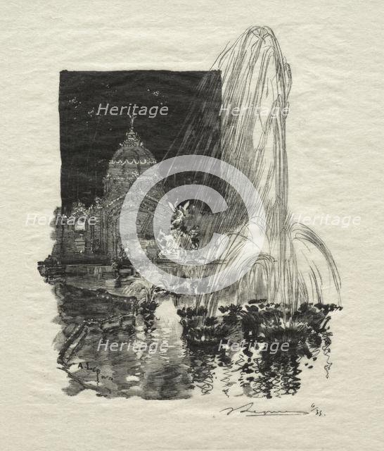 Fontaines Lumineuses. Creator: Auguste Louis Lepère (French, 1849-1918).