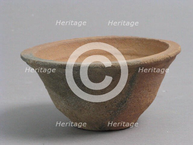 Bowl, Coptic, 4th-7th century. Creator: Unknown.