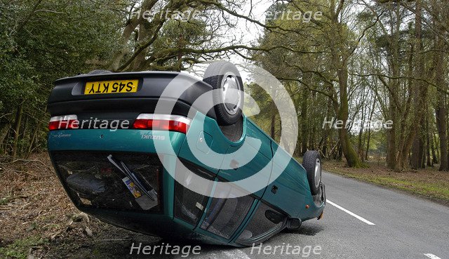 1998 Suzuki Swift Accident in 2004 Artist: Unknown.