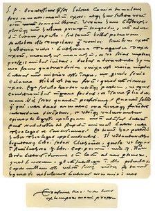 Letter from Desiderius Erasmus to Nicholas Everaerts, 24th December 1525.Artist: Erasmus
