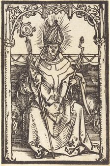 Saint Erasmus, c. 1500. Creator: Albrecht Durer.