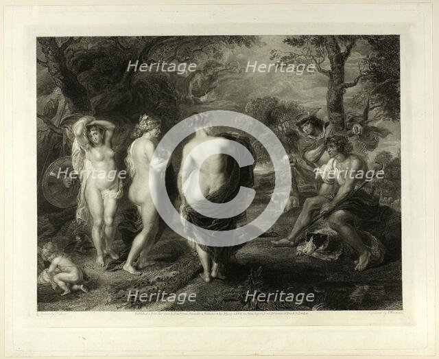 Judgement of Paris, n.d. Creator: Richard Woodman.