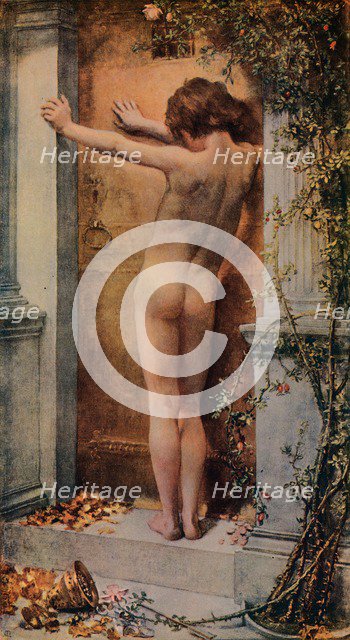 'Love Locked Out', 1889, (1912). Artist: Anna Lea Merritt.