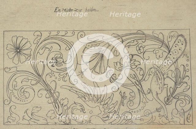 New Modelbüch (Page 46v), 1615. Creator: Andreas Bretschneider.