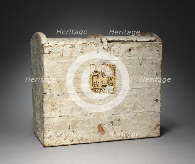 Shawabty Box of Bakenmut, 1000-900 BC. Creator: Unknown.