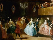 The Dance, Mid of the 18th cen. Creator: Longhi, Pietro (1701-1785).