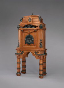 Cigar Cabinet, Paris, c. 1867. Creator: Charles-Guillaume Diehl.