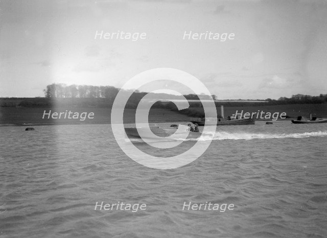 The hydroplane 'Angela II', 1913. Creator: Kirk & Sons of Cowes.