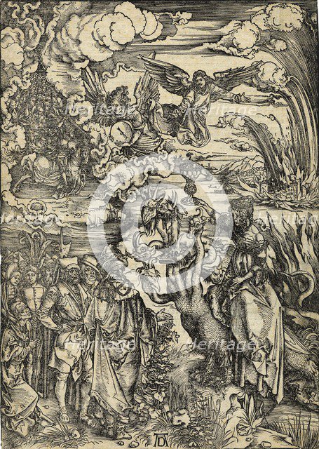 The Whore of Babylon. From Apocalypsis cum Figuris, 1498.