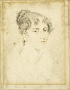 Portrait of Ann Denman Flaxman, n.d. Creator: probably George Henry Harlow (English, 1787-1819) possibly Sir Thomas Lawrence (English, 1769-1830).