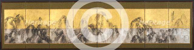 Seventy-two Peaks Against the Blue Sky, 1785. Creator: Matsumura Goshun (Japanese, 1752-1811).