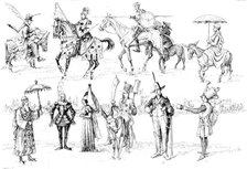 The Artists’ Procession to the Grottoes of Cervara, near Rome, 1890. Creator: Carl Hentschel.