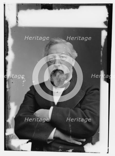 James G. Blaine of Maine, Secty of State, between 1870 and 1880. Creator: Unknown.