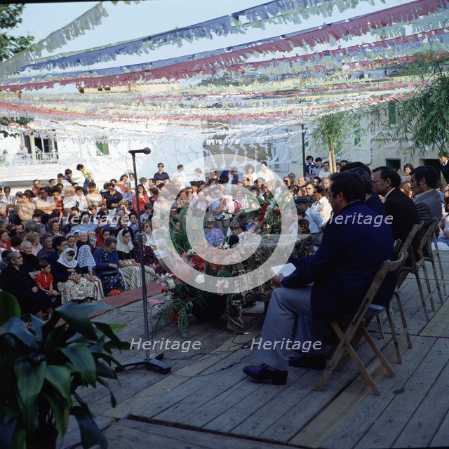 Homage to the Old Age', popular festivals organized by public bodies in the town of Manacor in Ma…