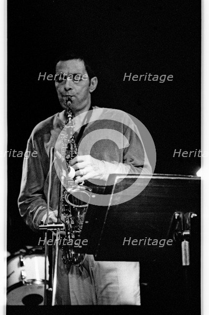 Art Pepper, Ronnie Scott's, Soho, London, 1980.    Artist: Brian O'Connor.