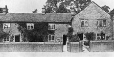 Houses at Eyam, where the Great Plague broke out, Derbyshire, 1924-1926. Artist: York & Son