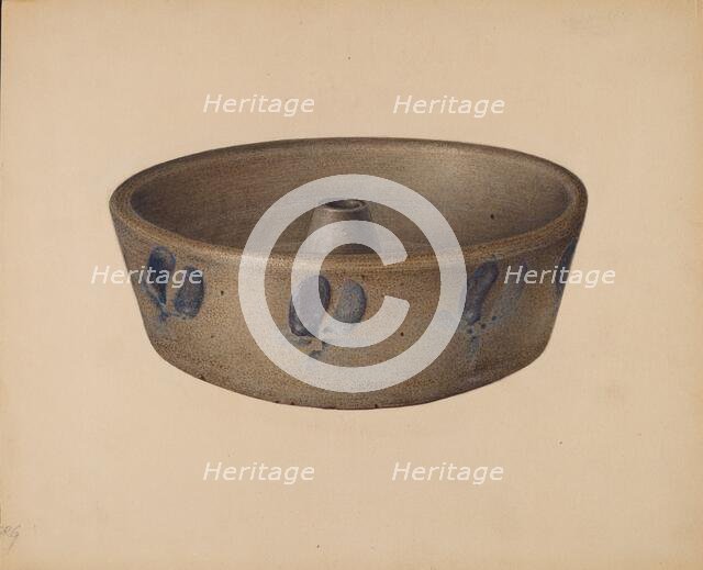 Baking Dish, 1940. Creator: Isadore Goldberg.