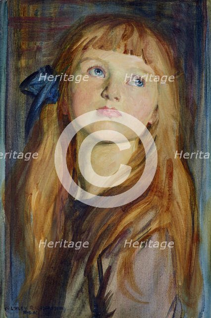 Thoughts, 1920. Creator: Harry Linley Richardson.