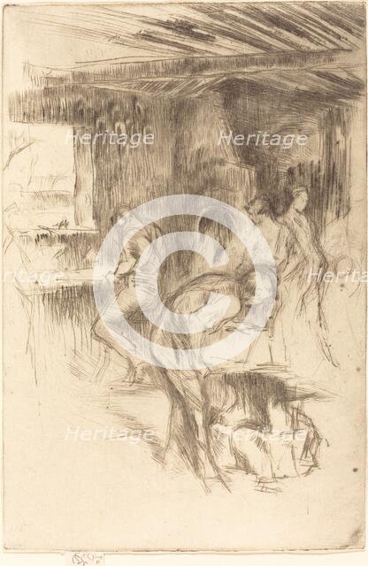 The Little Forge, 1875. Creator: James Abbott McNeill Whistler.