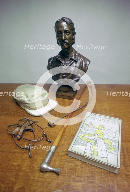 Robert Louis Stevenson relics, Lady Stair's House, Edinburgh, Scotland. Artist: Tony Evans
