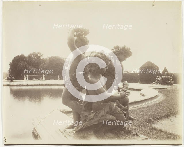 Versailles, Parterre d' Eau, 1901. Creator: Eugene Atget.