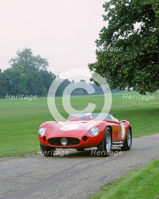1956 Maserati 300S. Artist: Unknown.