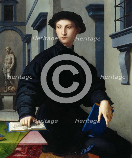 Portrait of Ugolino Martelli (1519-1592), 1540. Artist: Bronzino, Agnolo (1503-1572)