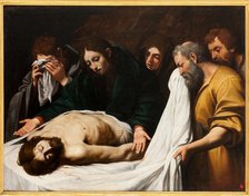 The Lamentation over Christ, c. 1610. Creator: Spada, Leonello (1576-1622).