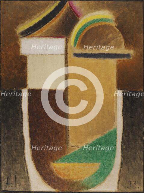 Abstract Head (Constructive Head), 1933. Creator: Jawlensky, Alexei, von (1864-1941).