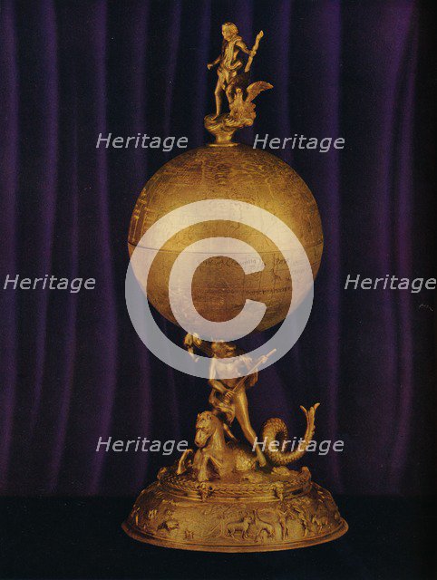 'The 'Airthrey' Gold Globe Cup: South German', c1560-1565, (1936). Artist: Unknown.