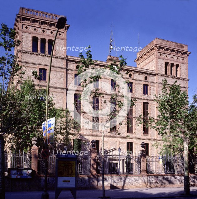 Clock Building (1868-69), by the architect Rafael Guastavino, now it hosts various departments of…