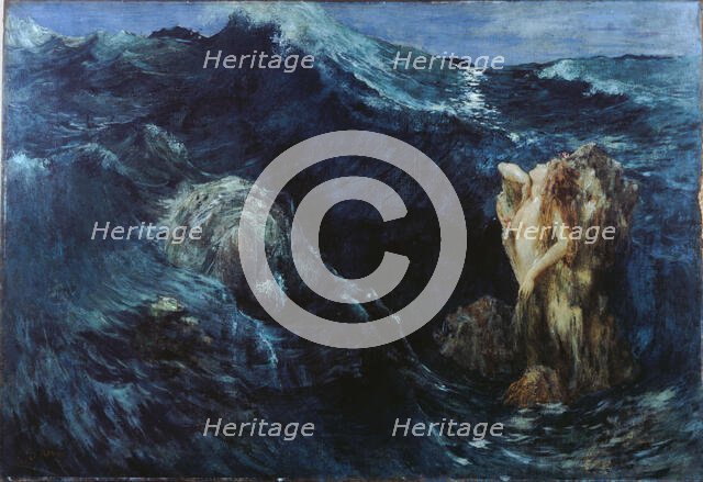 Scylla and Charybdis, 1894. Creator: Renan; Ary Ernest (1857-1900).