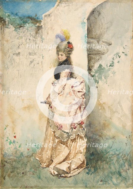 The Rendezvous, ca. 1863-1925. Creator: Attilio Simonetti.