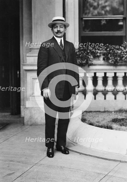 Rafael Zubiran of Mexico, 1914. Creator: Unknown.